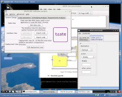 Screenshot from TASTE VM